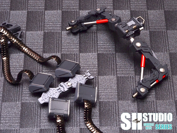 RG MSN-04 Sazabi Dual Gatling Gun plus Metal Chains (Resin Kit)