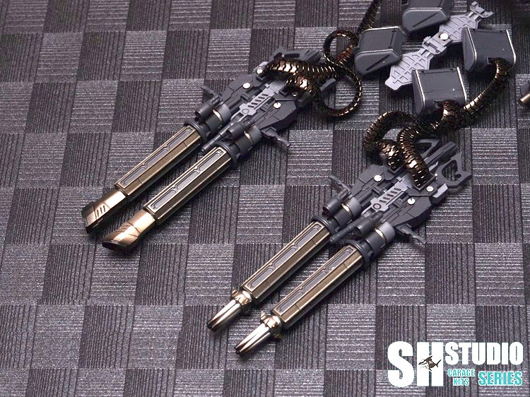 RG MSN-04 Sazabi Dual Gatling Gun plus Metal Chains (Resin Kit)
