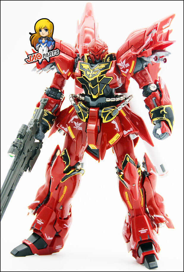 JAO Parts, RG Sinanju Metal Set Red 15 Options