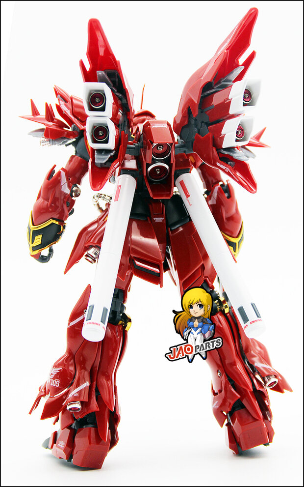JAO Parts, RG Sinanju Metal Set Red 15 Options