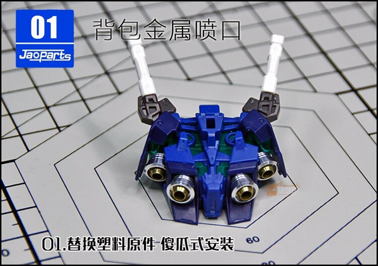 JAO Parts, RG Full Armor Unicorn Metal Set Red/Gold 12 Options + decals