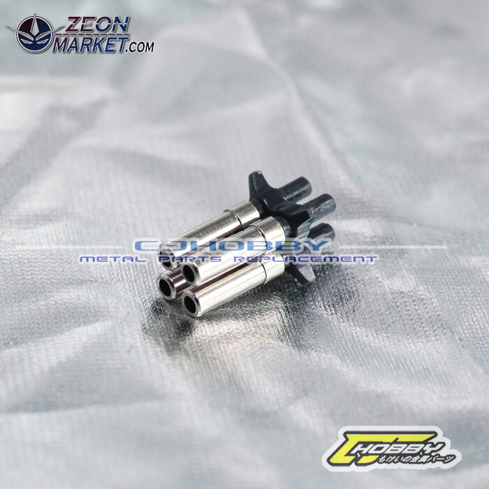 Machine Gun Barrels MG Unicorn 8pcs Silver