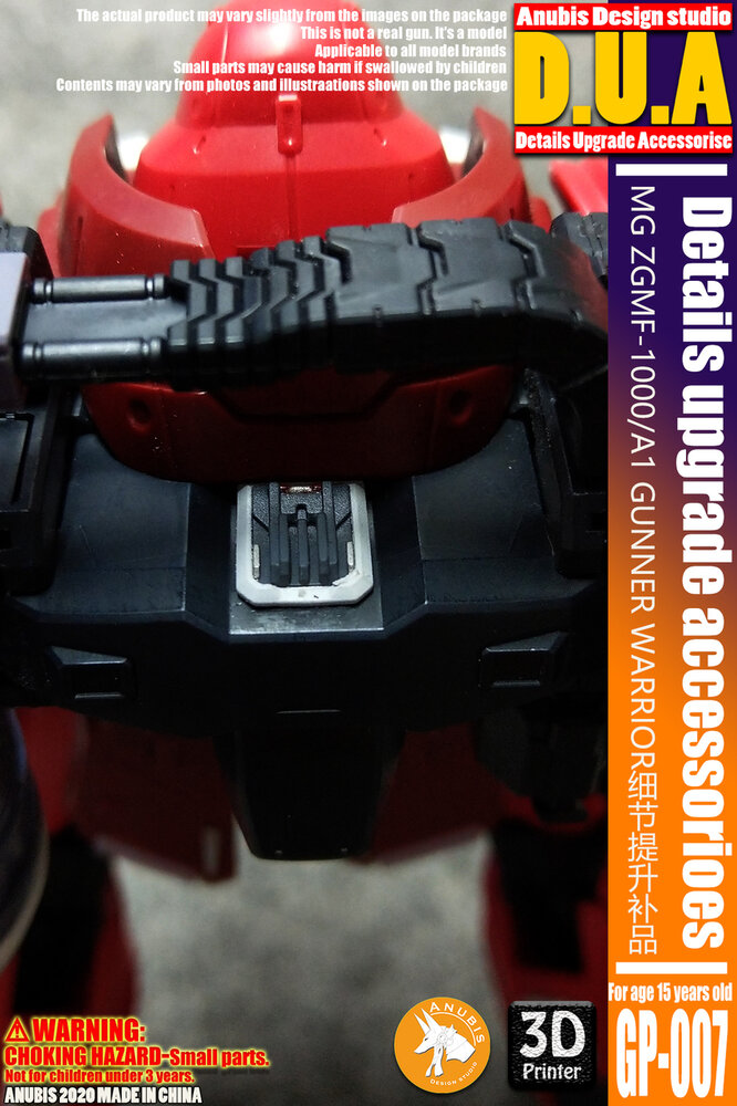 Anubis GP007 MG Gunner Zaku Warrior Detail Set