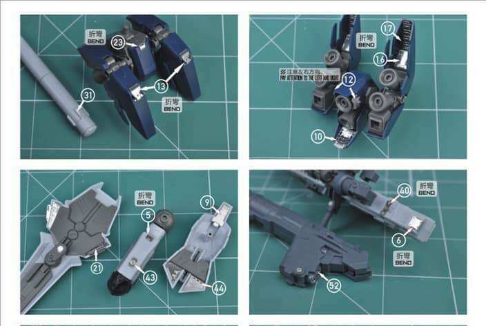 Madworks S07 HG Sinanju Stein MSN-06S-2 Set