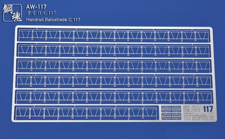 AW-116 AW-117 Stairs and Fences 1/100 &amp; 1/144