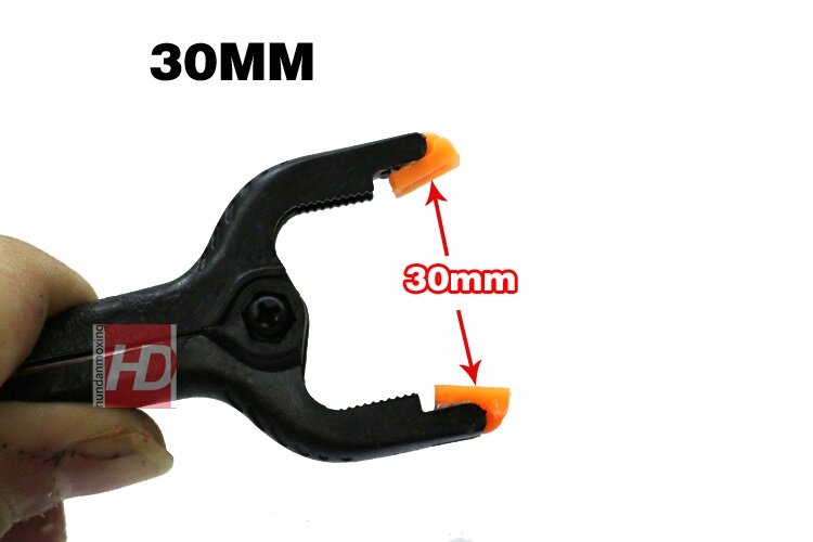 Clamp for Modeling, Mini Clamp with Bendable Tips, 2 Sizes