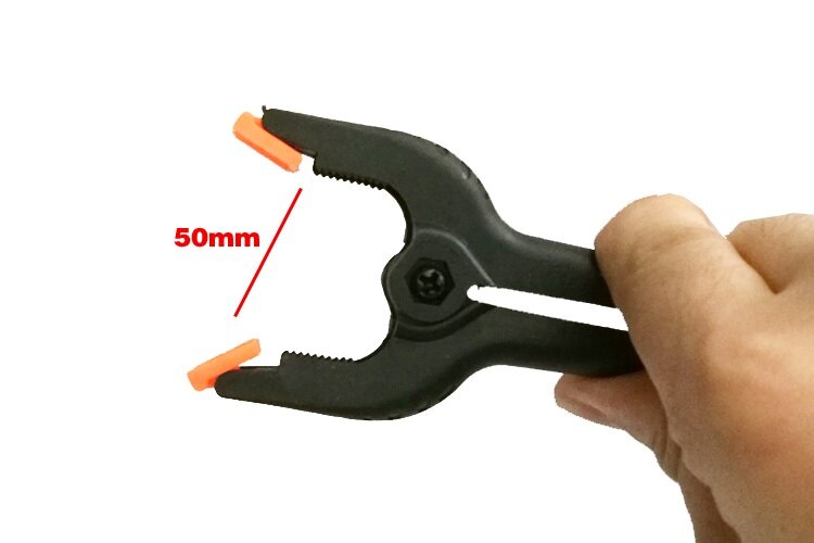 Clamp for Modeling, Mini Clamp with Bendable Tips, 2 Sizes