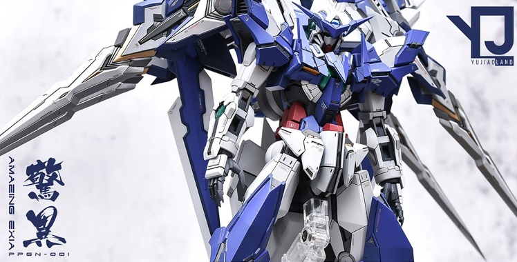 AnchoreT YujiaoLand MG Amazing Exia Dress-up Kit + Metal Thruster