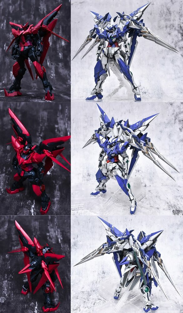 AnchoreT YujiaoLand MG Amazing Exia Dress-up Kit + Metal Thruster