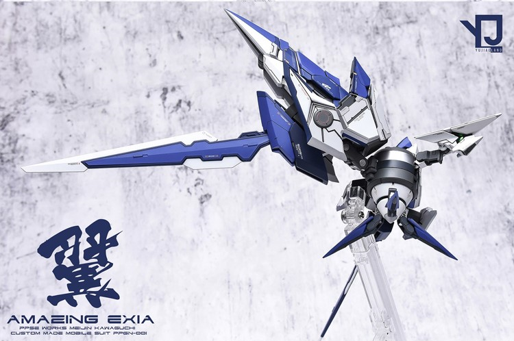 AnchoreT YujiaoLand MG Amazing Exia Dress-up Kit + Metal Thruster