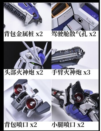 AnchoreT YujiaoLand MG Hi-Nu EnHanced version Dress-up Kit + Anchoret Decals