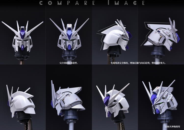 AnchoreT YujiaoLand MG Hi-Nu EnHanced version Dress-up Kit + Anchoret Decals