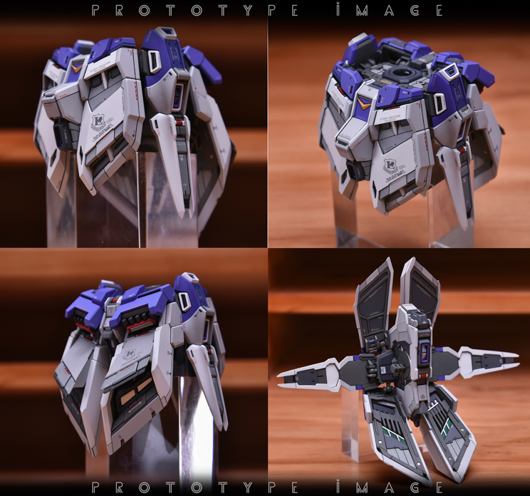 AnchoreT YujiaoLand MG Hi-Nu EnHanced version Dress-up Kit + Anchoret Decals