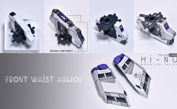 AnchoreT YujiaoLand MG Hi-Nu EnHanced version Dress-up Kit + Anchoret Decals