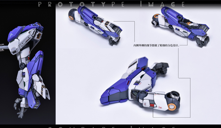 AnchoreT YujiaoLand MG Hi-Nu EnHanced version Dress-up Kit + Anchoret Decals
