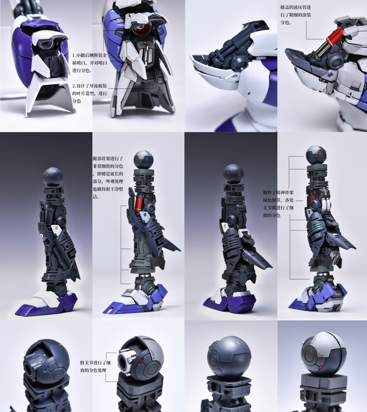 AnchoreT YujiaoLand MG Hi-Nu EnHanced version Dress-up Kit + Anchoret Decals