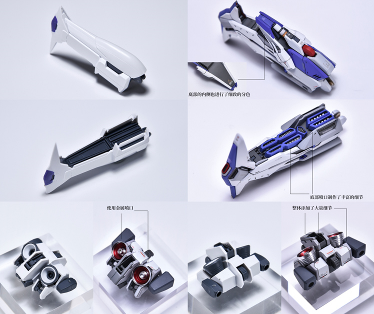 AnchoreT YujiaoLand MG Hi-Nu EnHanced version Dress-up Kit + Anchoret Decals