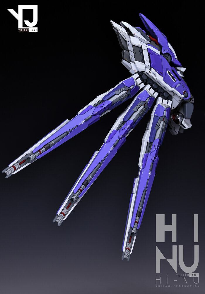 AnchoreT YujiaoLand MG Hi-Nu EnHanced version Dress-up Kit + Anchoret Decals