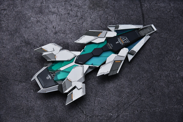AnchoreT YujiaoLand MG Sinanju Stein, Unicorn and NU AADE Shield Dress-up Kit