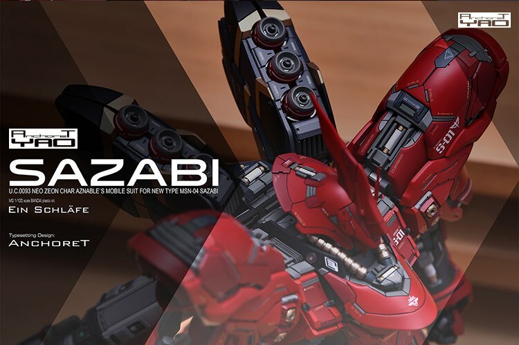 AnchoreT YujiaoLand MG Sazabi B1 Backpack V2 Expansion set Kit