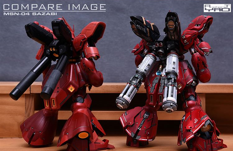AnchoreT YujiaoLand MG Sazabi B1 Backpack V2 Expansion set Kit