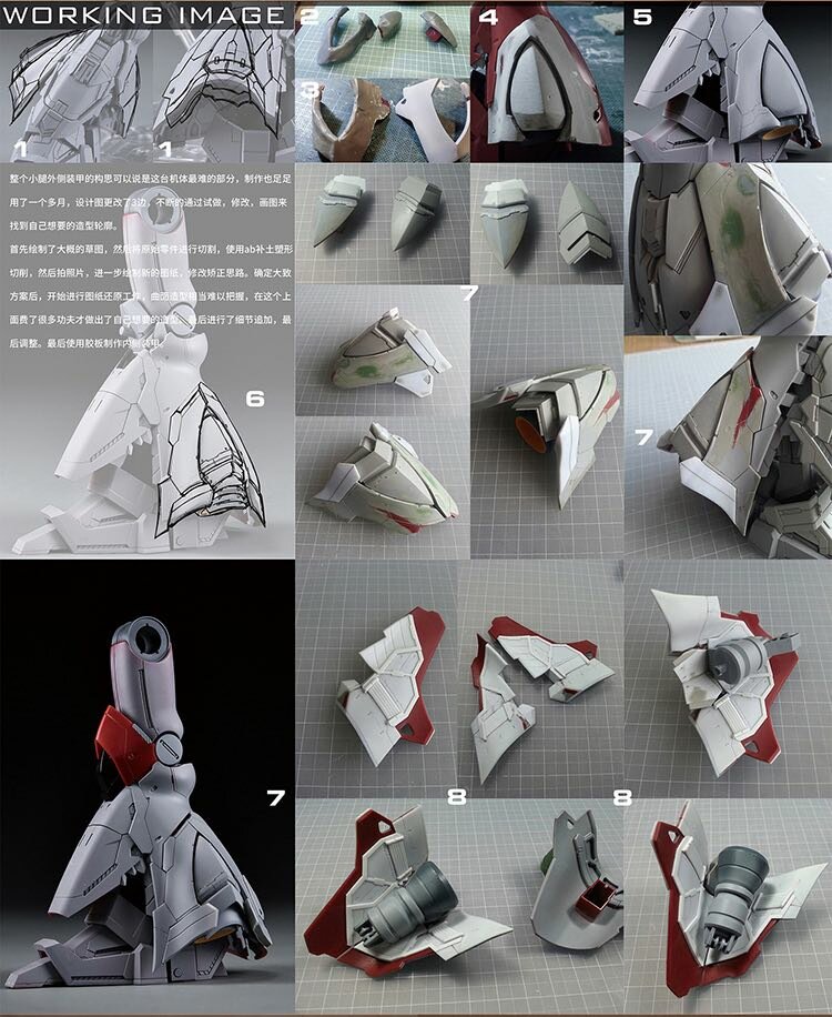 AnchoreT YujiaoLand MG Sazabi B1 Backpack V2 Expansion set Kit