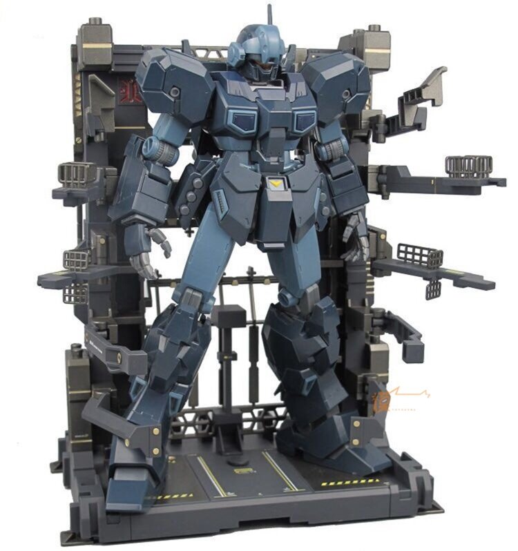 BW MS Cage Base for 1/100 MG RE TV with Decals
