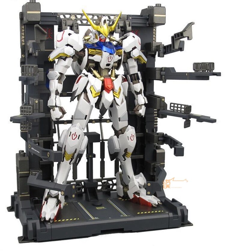 BW MS Cage Base for 1/100 MG RE TV with Decals