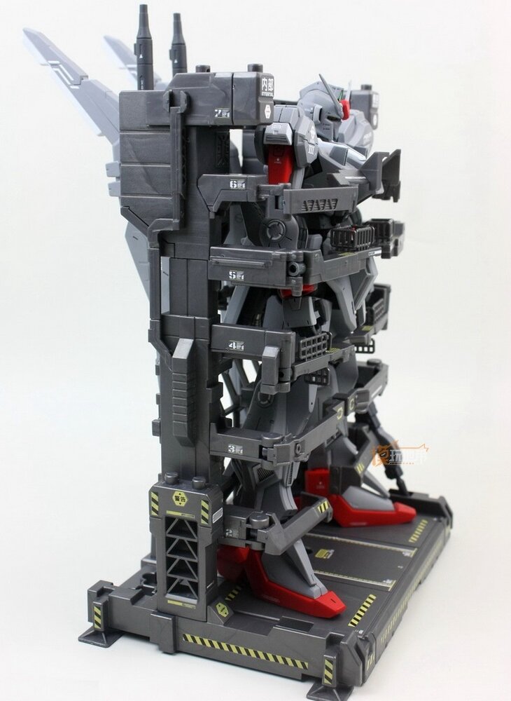BW MS Cage Base for 1/100 MG RE TV with Decals