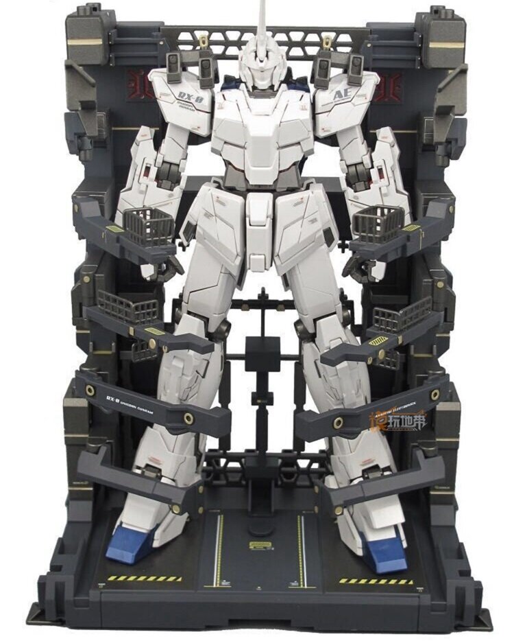 BW MS Cage Base for 1/100 MG RE TV with Decals