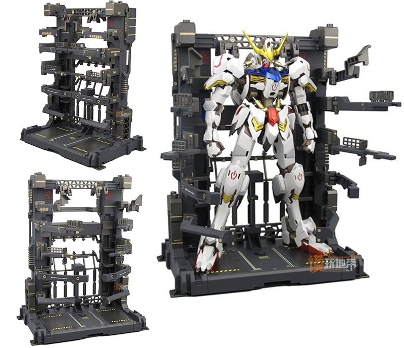BW MS Cage Base for 1/100 MG RE TV with Decals