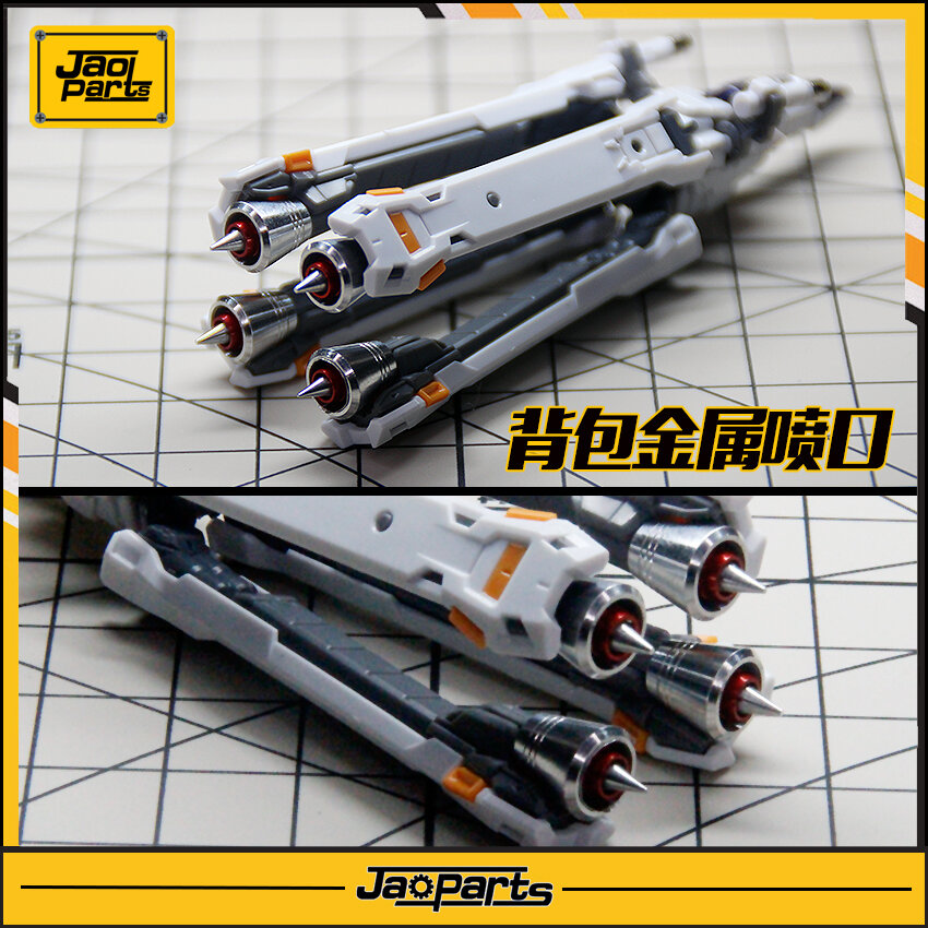 JAO Parts, RG Crossbone Metal Set Red 4 Options