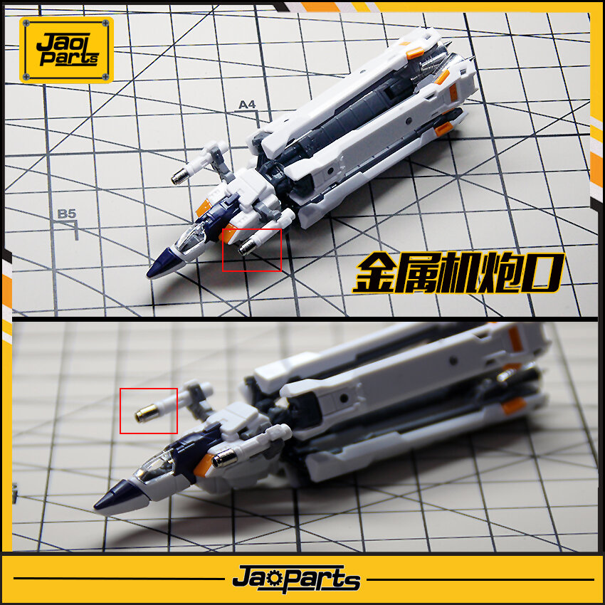 JAO Parts, RG Crossbone Metal Set Red 4 Options