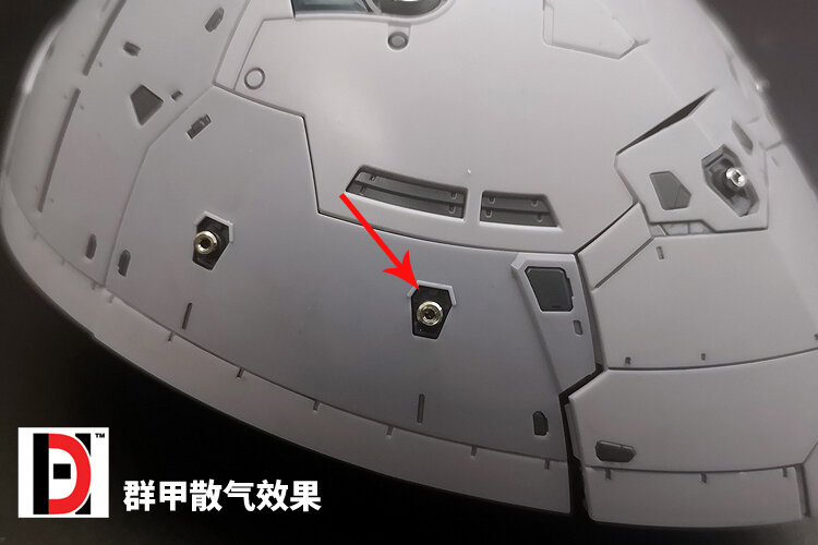 JAO Parts, RG MSN-02 Zeong Metal Set Red 7 Options