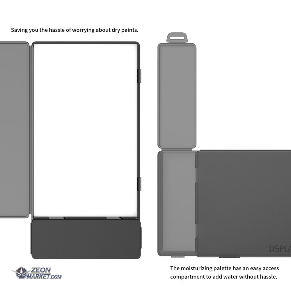 DSPIAE Wet Palette For Acrylic Paints MP-01