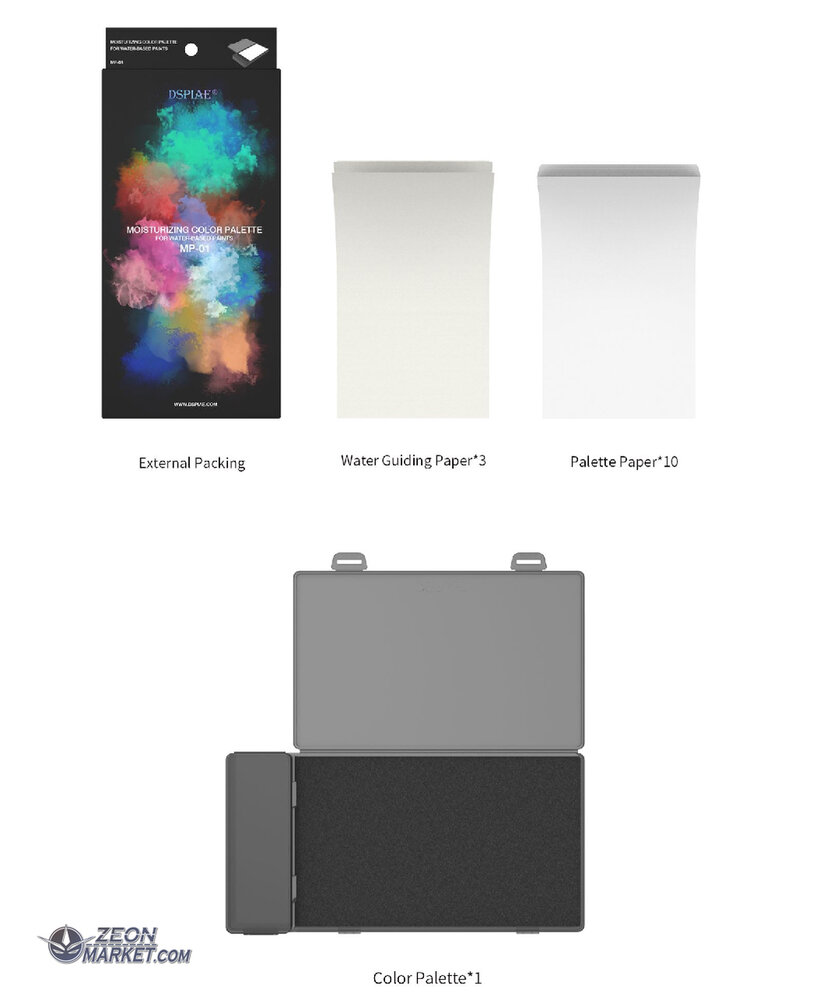 DSPIAE Wet Palette For Acrylic Paints MP-01