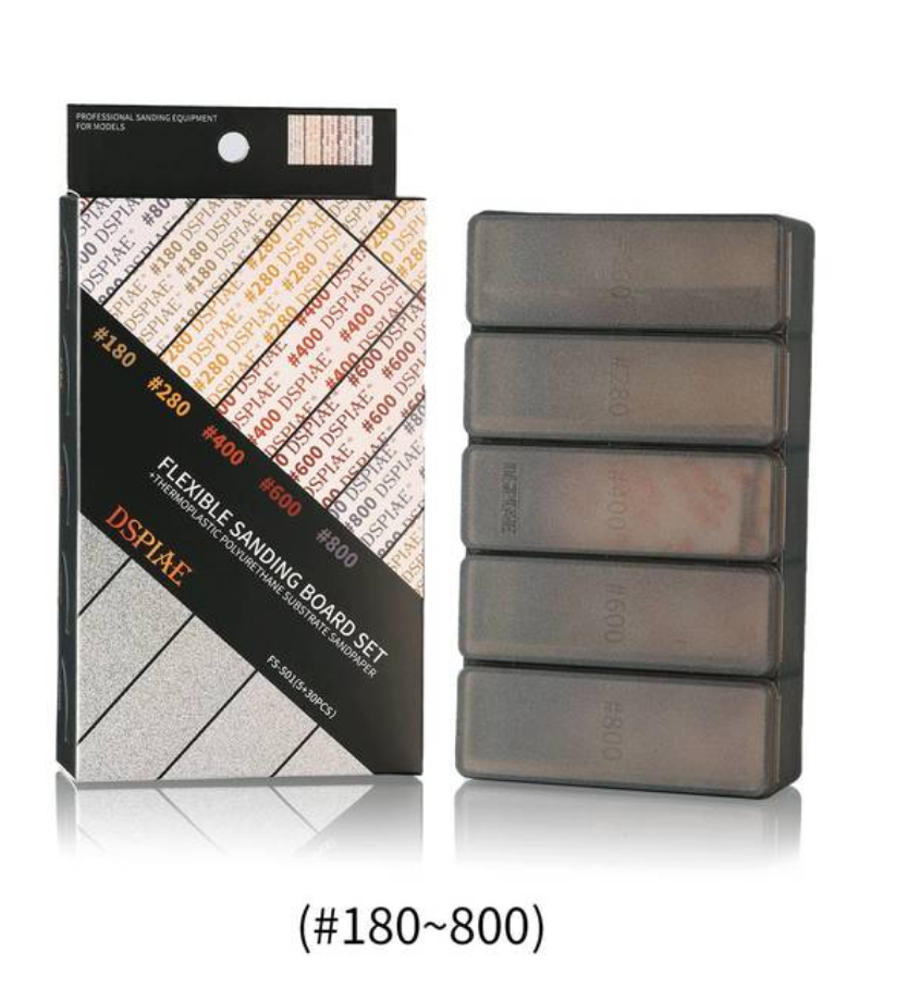 DSPIAE Flexible Sanding Pad Set FS 180-2500 Grit 30pcs per set