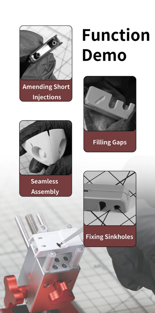 DSPIAE Colored Gap Filling CA BP-02 White