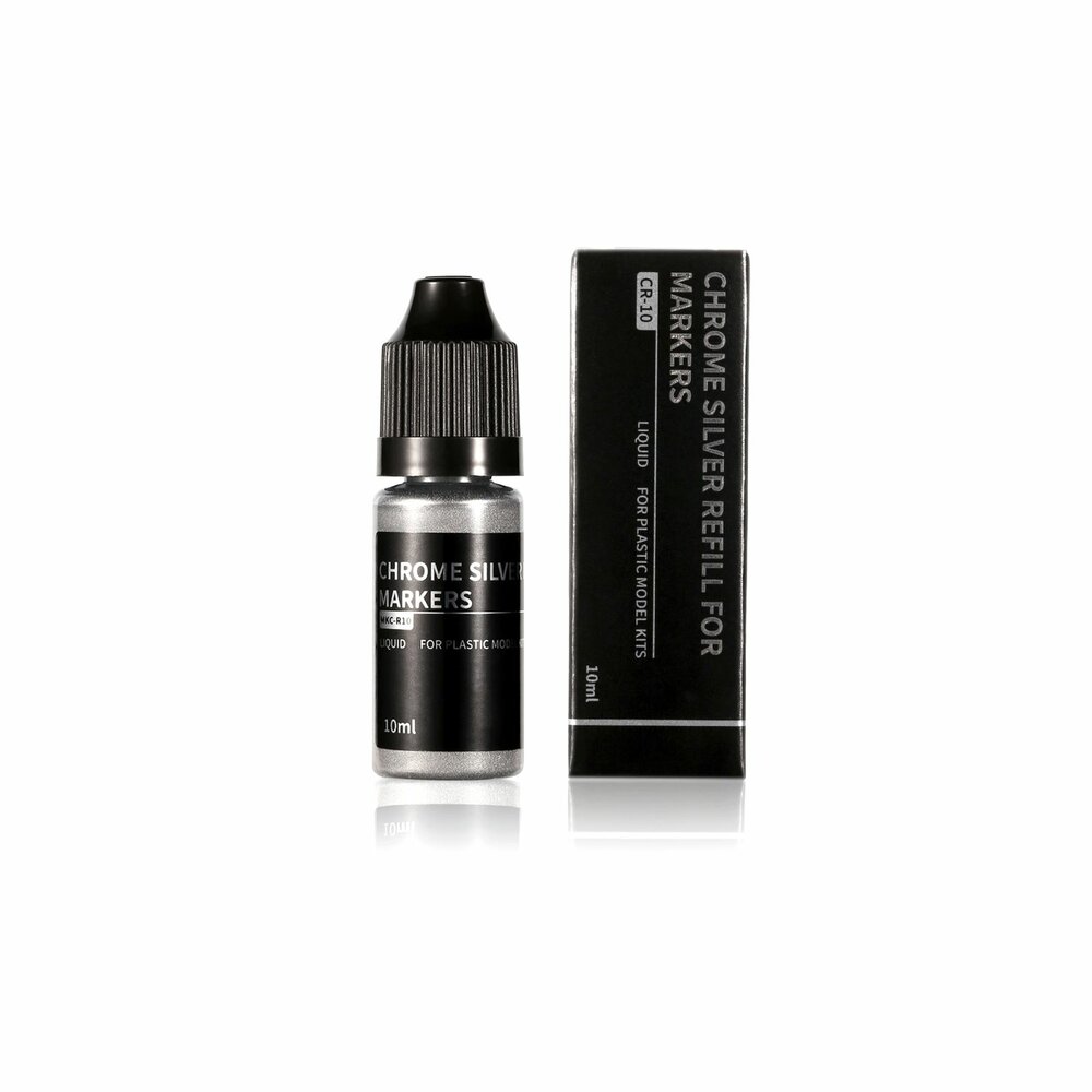 DSPIAE Chrome Silver Refill For Markers CR-10 10ml