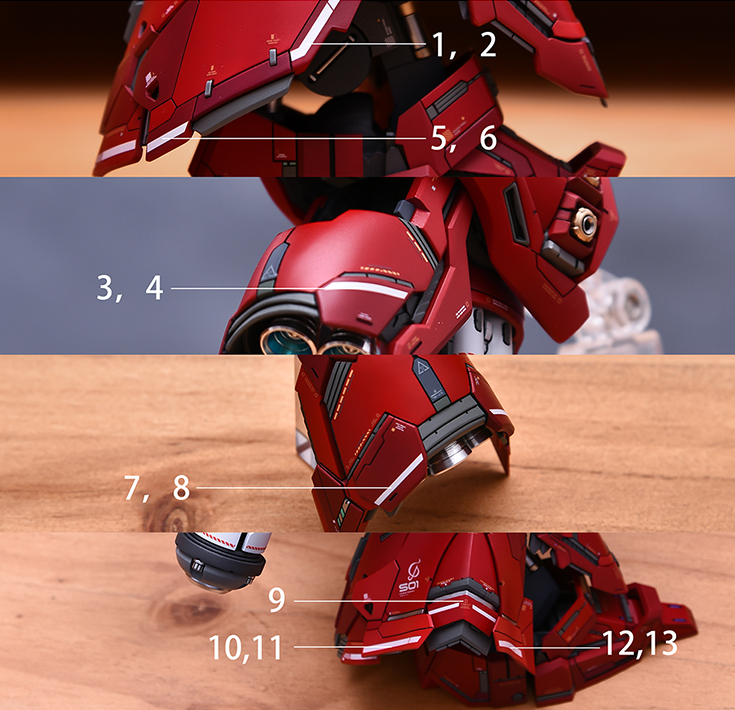 Anchoret YJL DL-01 MG Sazabi Decal