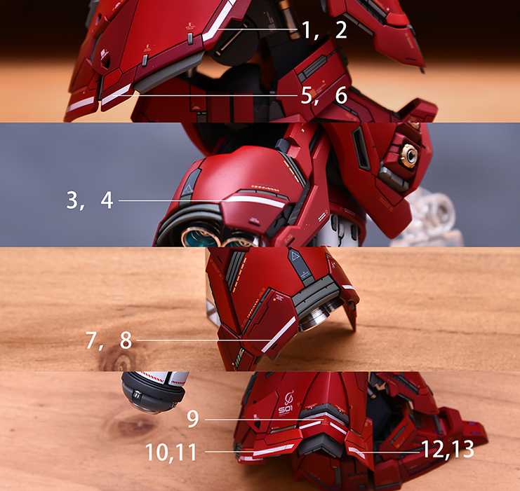 Anchoret YJL DL-01 MG Sazabi Decal