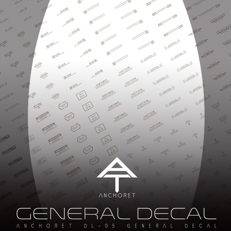 Anchoret YJL General Decal DL-05 Lightgrey