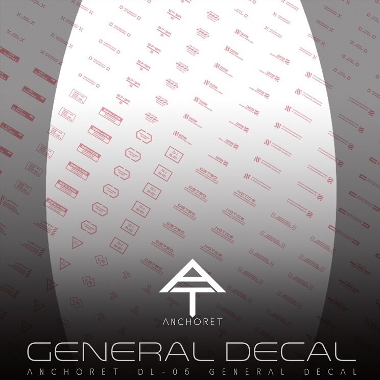 Anchoret YJL General Decal DL-06 Pink Limited