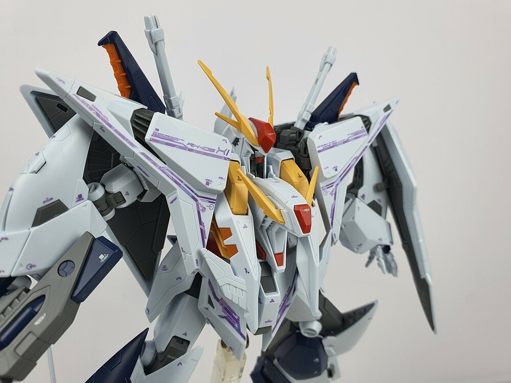 Delpi-Decal HG RX-105 XI Purple White Holo