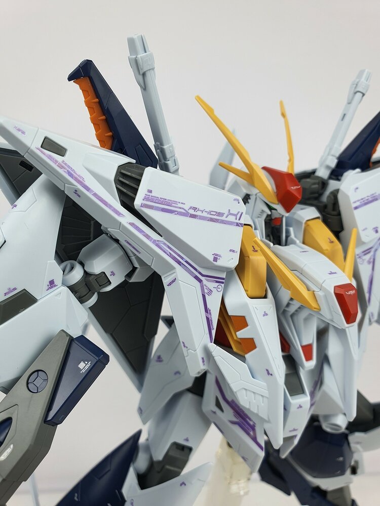 Delpi-Decal HG RX-105 XI Purple White Holo