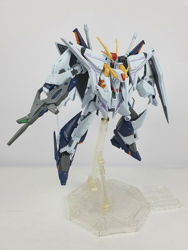 Delpi-Decal HG RX-105 XI Purple White Holo