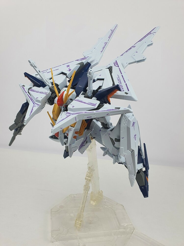 Delpi-Decal HG RX-105 XI Purple White Holo