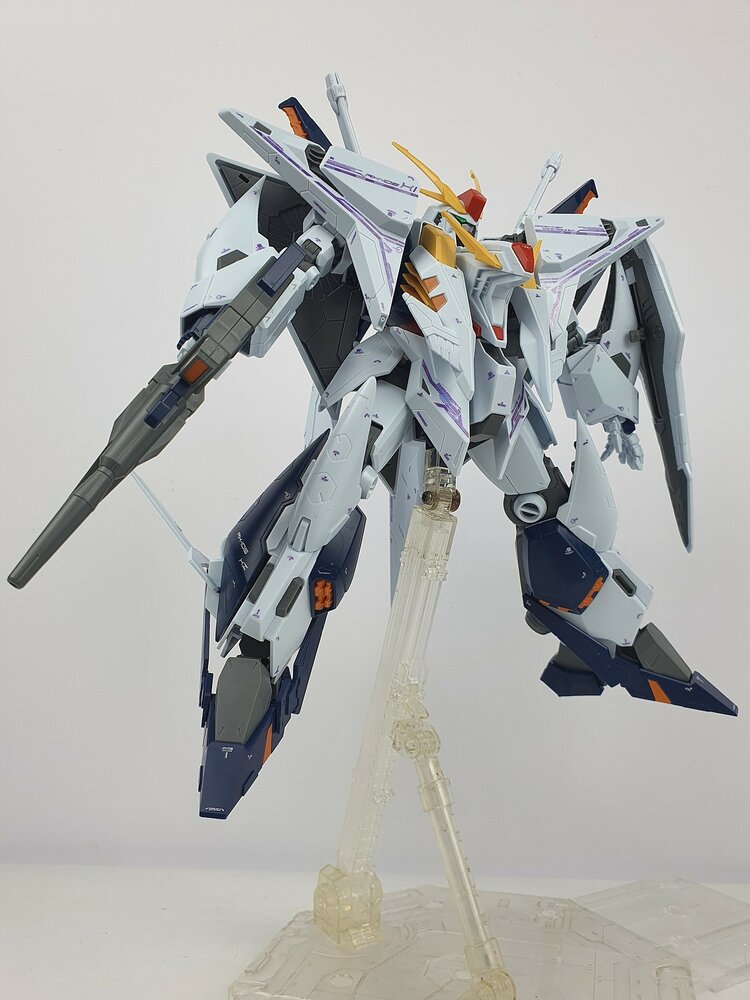 Delpi-Decal HG RX-105 XI Purple White Holo