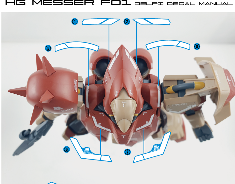Delpi-Decal HG Messer F01