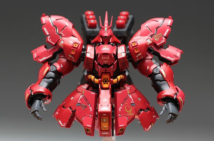 Delpi-Decal RG Sazabi White Gold Part Holo